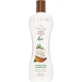 Biosilk Silk Therapy Natural Coconut Oil après-shampoing hydratant à l'huile de coco 355 ml
