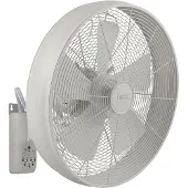 Lucci Ventilateur mural Breeze Wall blanc avec télécommande