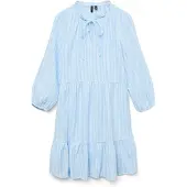 Vero Moda Robe Midi à Manches Longues Nanna