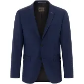 Benvenuto Design Veste de costume bleu foncé