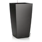 Lechuza Jardinière Cubico 30 ALL-IN-ONE Charbon 18184