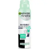Garnier Mineral Protection Invisible Spray Anti-Transpirant Frais Aloès, 150ml