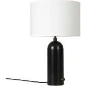 Gubi Lampe de Table , dimmable, Noir, Salon / séjour, Marbre