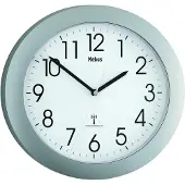Mebus 52451 Wireless Clock Argenté