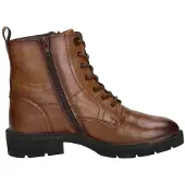 Sub55 Veterschoenen Hoog Veterschoenen Hoog - Cognac - Maat 36