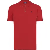 Jimmy Sanders T-Shirt rouge / noir