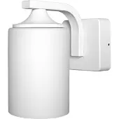 Ledvance Applique murale d'extérieur | ENDURA CLASSIC LANTERN Cylinder | avec douille E27 | Corps blanc en aluminium