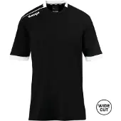 Kempa Player Basketball Shooting Shirt enfants noir/blanc 128