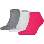Puma Chaussettes de sport gris / rose