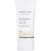 MARY & MAY Cica Soothing crème protectrice apaisante SPF 50+ 50 ml
