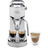 De'Longhi Expresso EC890.W DedicaDuo Blanc Argent