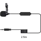 Comica Microphone Lavalier pour Smartphone TRRS (câble 2,5 mètre)