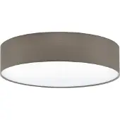 Eglo Plafonnier Pasteri à 3 flammes blanc, taupe 97612
