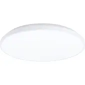 Eglo LED Plafonnier Crespillo, 1 flamme en acier et plastique, plafonnier blanc, lampe LED en saillie blanc neutre, Ø 31,5 cm