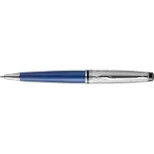 Waterman Stylo à bille Expert DeLuxe Bleu C.C. (M-bleu) (1x)