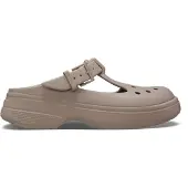 Crocs Classic Mary Jane, chaussures en bois, couleur marron, pointure européenne 42-43, pour homme, couleur marron, pointure européenne 42-43