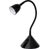 Lucide Lampe de bureau noire Milo LED 3,2W