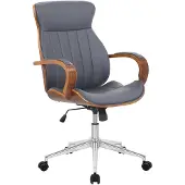 CLP Chaise de bureau Melilla similicuir