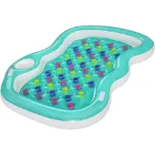 Bestway Summer Colors 43131 Matelas gonflable double - 224 x 174 cm