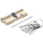 Bgs Cylindre de serrure en laiton 80 mm