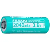 Olight 18500 Batterie Li-ion 2040mAh Rechargeable