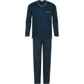 Mey Pyjama Long Bleu Foncé