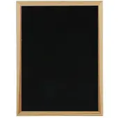 Zeller Tableau de craie/aimant, métal/pin (Panneau combiné)