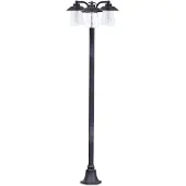 Lutec Lanterne de jardin extérieure poteau CATE rouille 7264230213
