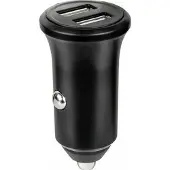 BigBen Interactive CAC48A2USBARB - CAC 4.8A 2xUSB A IC Smart Recyclé Noir