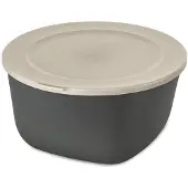Koziol Boîte avec couvercle, anthracite, contenance : 4 litres