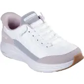 SKECHERS Baskets basses 'Slip-Ins: Cozy Fit Knotted Bungee' blanc