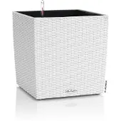 Lechuza Jardinière CUBE Cottage 40 ALL-IN-ONE Blanc