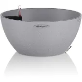 Lechuza Jardinière CUBETO Color 40 ALL-IN-ONE Gris pierre 13840