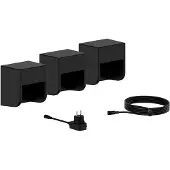 Signify Applique extérieure LED Philips IP44 3x 1,5 W 180 lm 2700 K 24 V noir