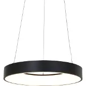 Steinhauer Suspension Ringlede - Ronde - Réglable - 48 cm - Noire