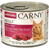 Animonda Carny Boeuf et Coeurs 6 x 200 g
