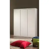 Molecule Armoire 3 portes Lara, blanc