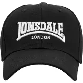 Lonsdale Casquette 'Wigston' noir / blanc