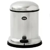 Vipp Poubelle à Pédale Stainless Steel | 4 L | 1 Gal