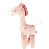 Sigikid girafe rose sigibaby, hochet, jouet à saisir, jouet pour bébé, jouet, bébé, coton, 39978