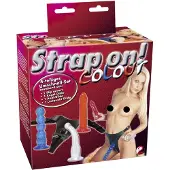 You2Toys - Harnais avec gode - kit multicolore