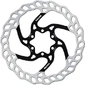 Galfer Wave Fixed 6b System Brake Disc Argenté 160 mm