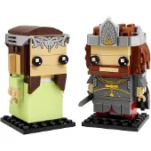 LEGO BrickHeadz 40632 Aragorn et Arwen