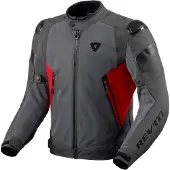 REV'IT! Control Air H2O Jacket Grey Red Taille S