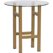 Hubsch Table d'appoint surélevée