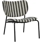 House Doctor Fauteuil | Hdlonga | Noir/blanc Cassé | 209343041