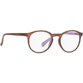 Prego Brun Læsebrille med Anti Bluelight +0.50