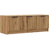vidaXL Armoire TV Artisan-Chêne 102x35x36,5 cm Bois composite
