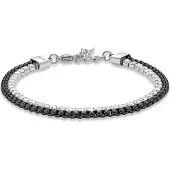 Police Bracelet 'Sequence' noir
