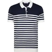 Felix Hardy T-Shirt bleu marine / blanc
